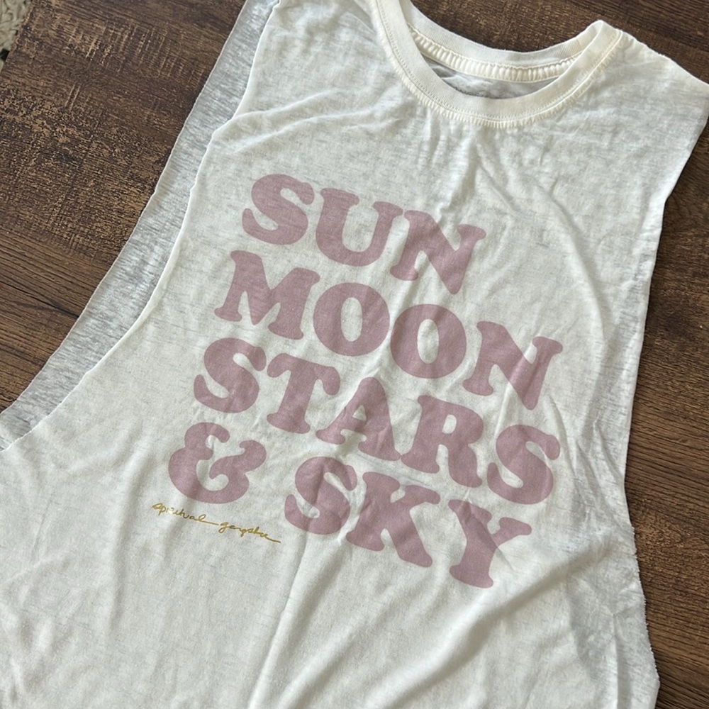 Spiritual Gangster Sun Moon Stars Sky Tank